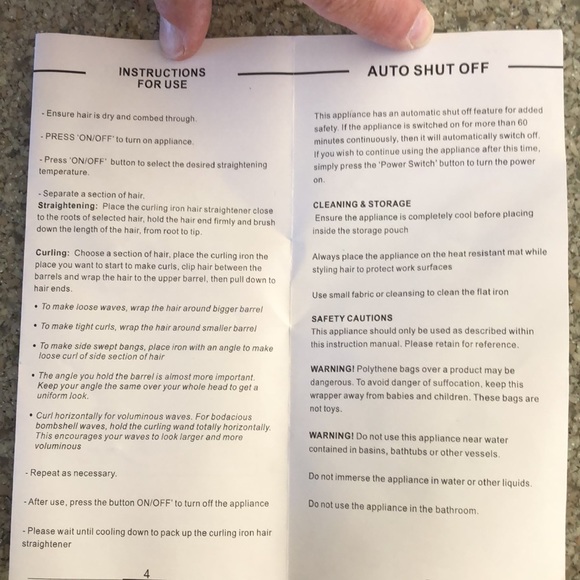 Hair curling wand, EUC - Picture 11 of 11